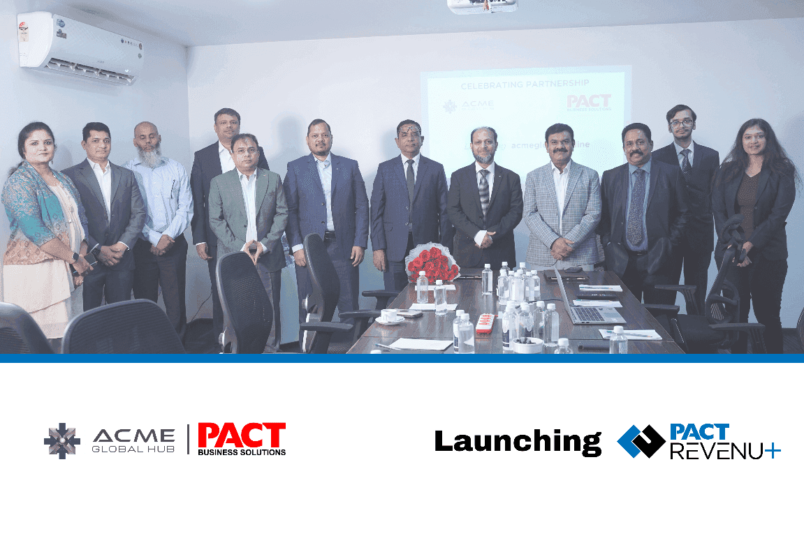 ACME Global REVENU Plus ERP system launch event 2024
